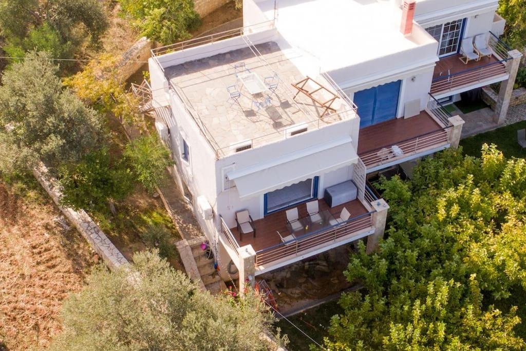 Villa Karantou à Tirós Extérieur photo